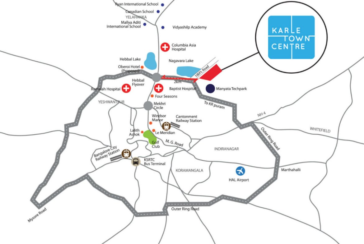 Karle Town Center location